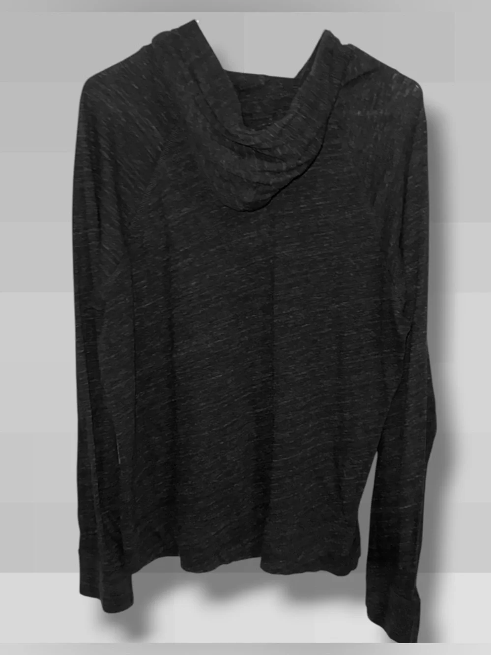 🌺J. Crew Charcoal Hooded Knit Pullover